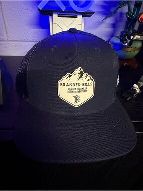Branded Bills Mountain Trucker Hat